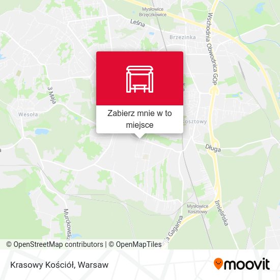 Mapa Krasowy Kościół