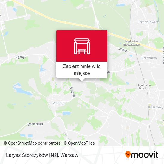 Mapa Larysz Storczyków [Nż]