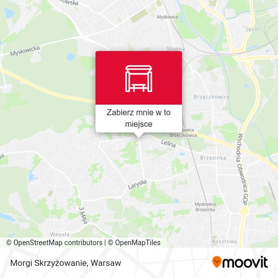 Mapa Morgi Skrzyżowanie