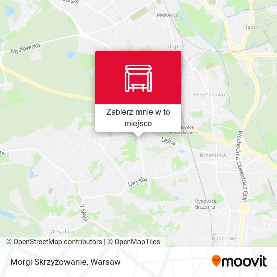 Mapa Morgi Skrzyżowanie