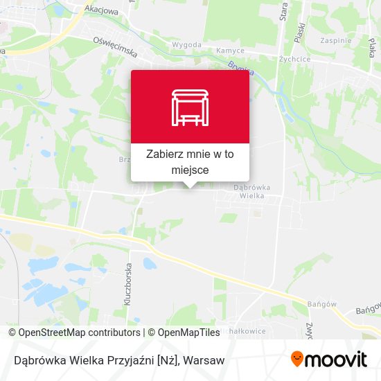 Mapa Dąbrówka Wielka Przyjaźni [Nż]