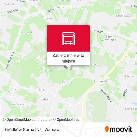 Mapa Gródków Górna [Nż]