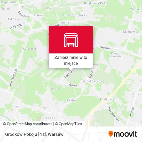 Mapa Gródków Pokoju [Nż]