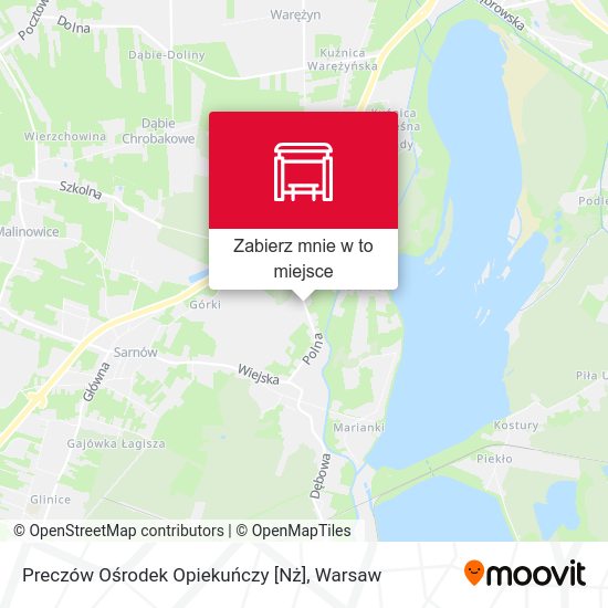 Mapa Preczów Ośrodek Opiekuńczy [Nż]