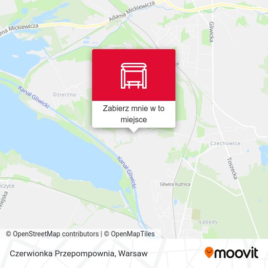 Mapa Czerwionka Przepompownia