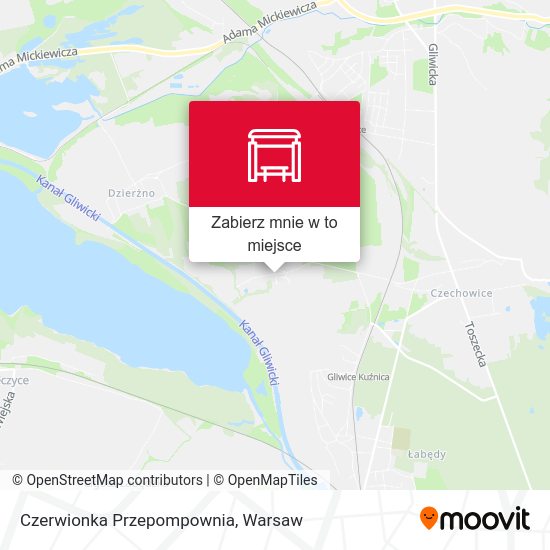 Mapa Czerwionka Przepompownia