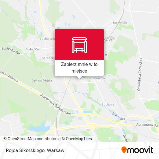 Mapa Rojca Sikorskiego