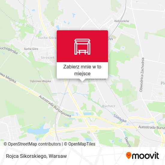 Mapa Rojca Sikorskiego