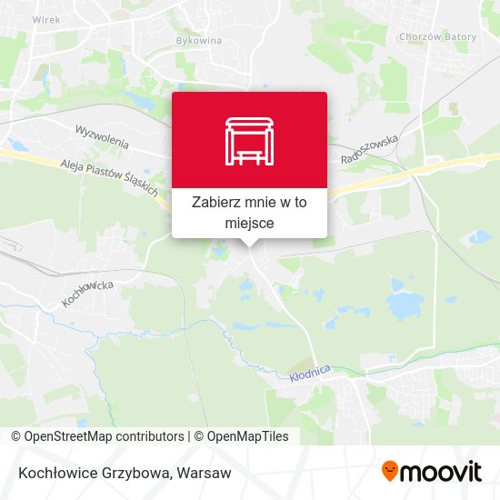 Mapa Kochłowice Grzybowa