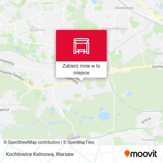 Mapa Kochłowice Kalinowa