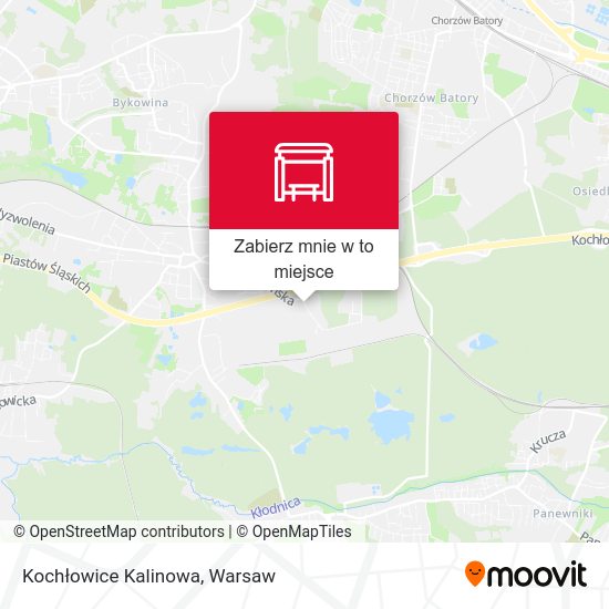 Mapa Kochłowice Kalinowa