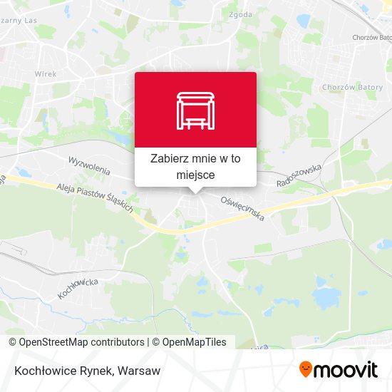 Mapa Kochłowice Rynek