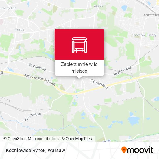 Mapa Kochłowice Rynek