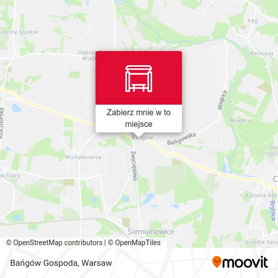 Mapa Bańgów Gospoda