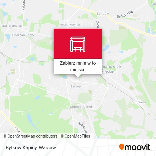 Mapa Bytków Kapicy