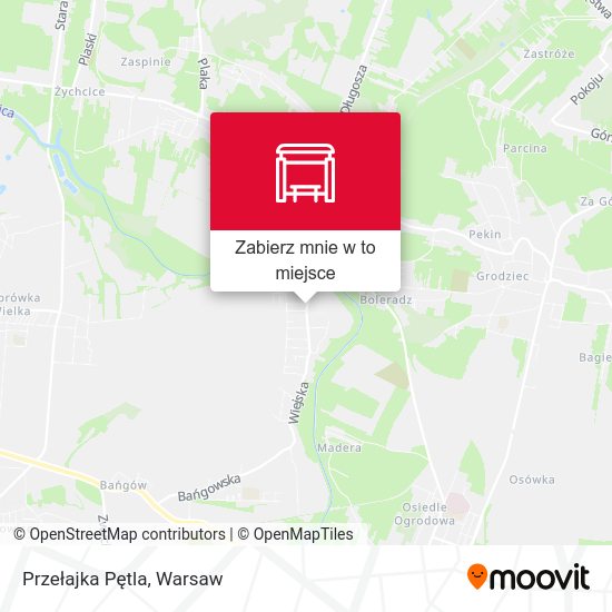 Mapa Przełajka Pętla