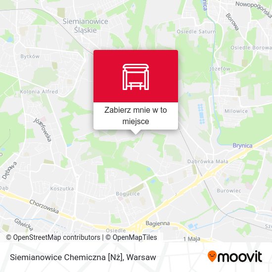 Mapa Siemianowice Chemiczna [Nż]