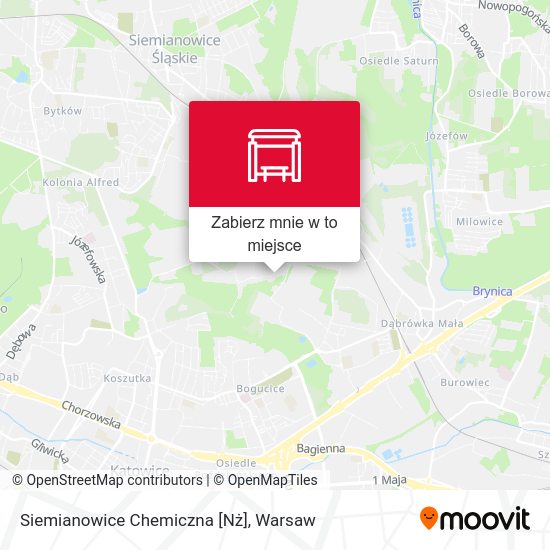 Mapa Siemianowice Chemiczna [Nż]