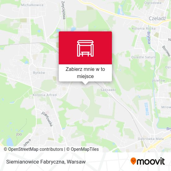 Mapa Siemianowice Fabryczna