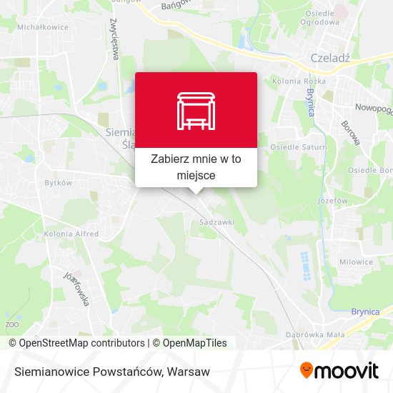 Mapa Siemianowice Powstańców