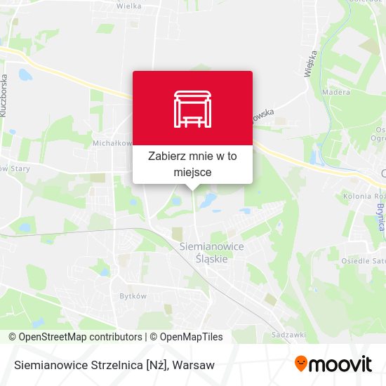 Mapa Siemianowice Strzelnica [Nż]