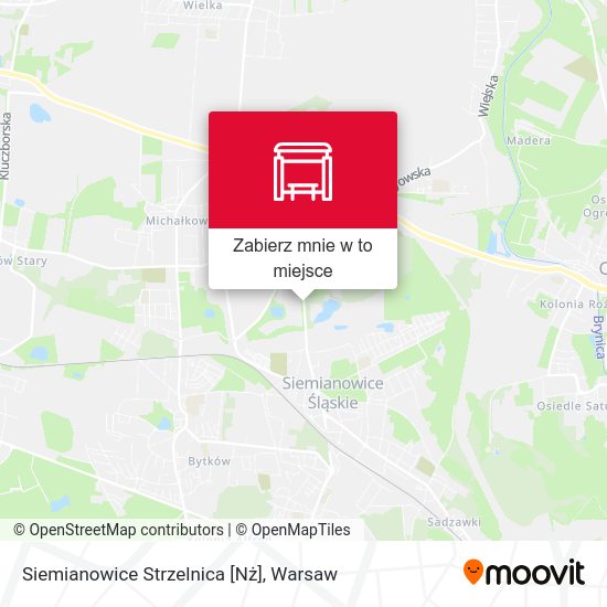 Mapa Siemianowice Strzelnica [Nż]