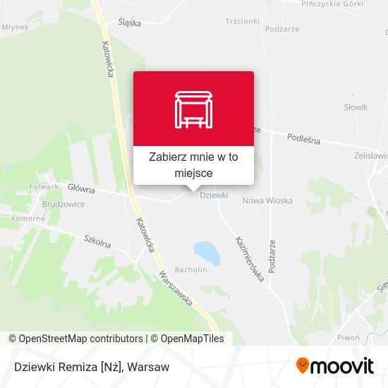 Mapa Dziewki Remiza [Nż]