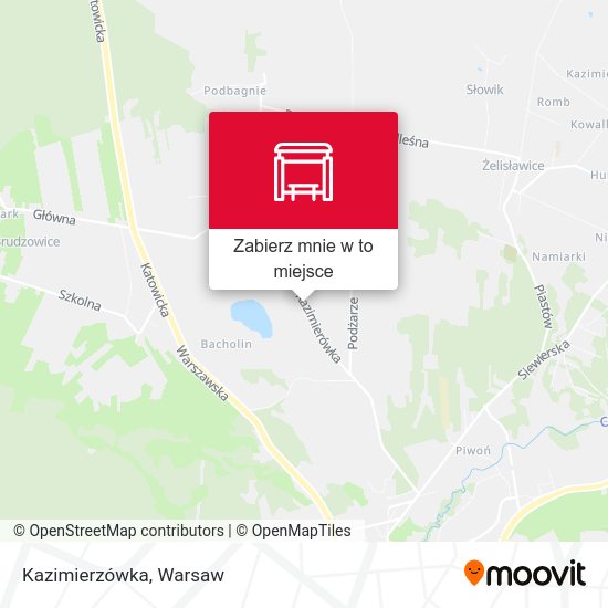 Mapa Kazimierzówka