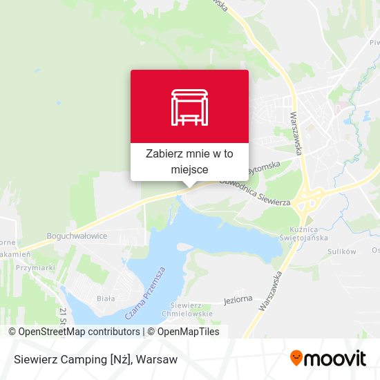 Mapa Siewierz Camping [Nż]