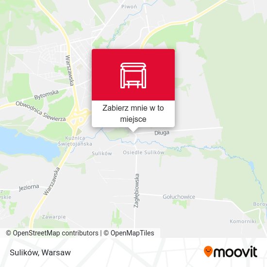 Mapa Sulików