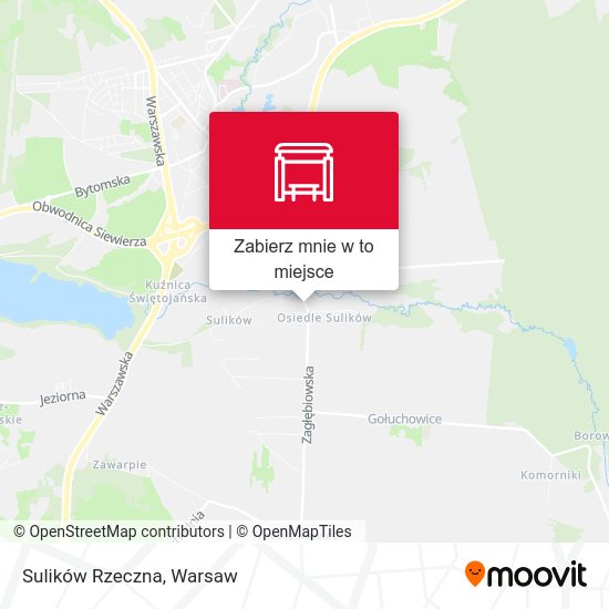 Mapa Sulików Rzeczna