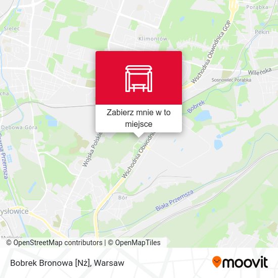 Mapa Bobrek Bronowa [Nż]