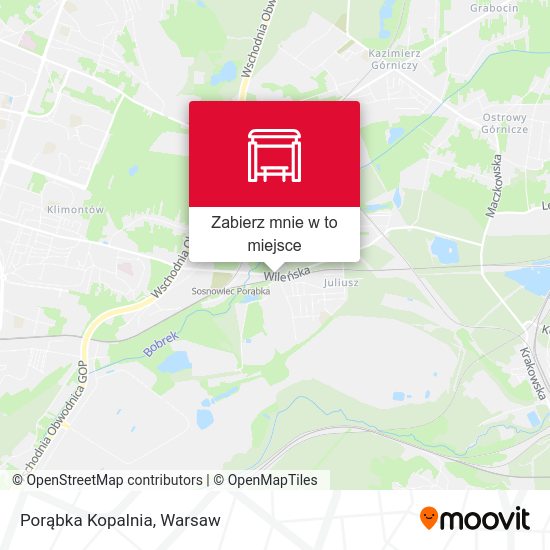 Mapa Porąbka Kopalnia