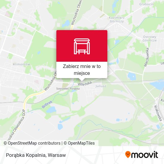 Mapa Porąbka Kopalnia