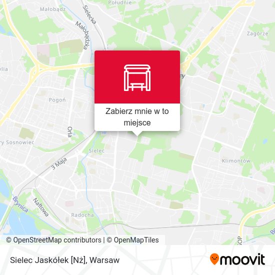 Mapa Sielec Jaskółek [Nż]