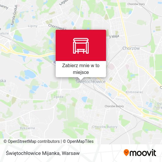 Mapa Świętochłowice Mijanka