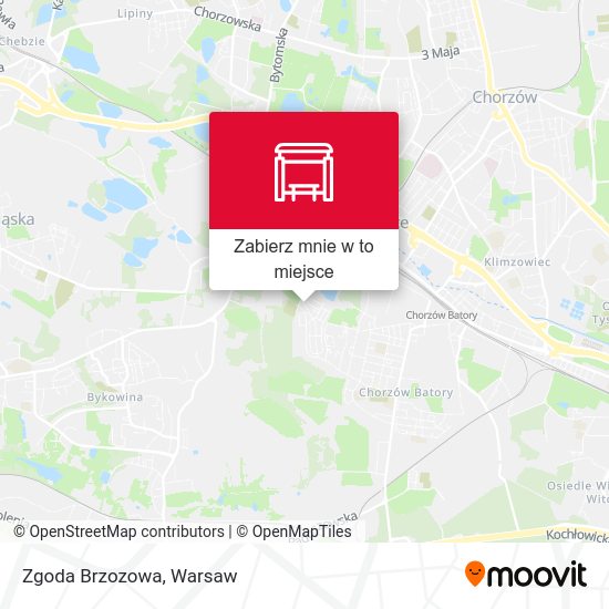 Mapa Zgoda Brzozowa