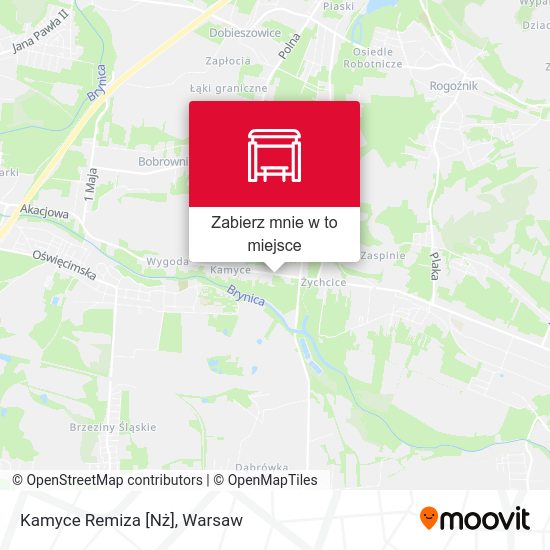 Mapa Kamyce Remiza [Nż]