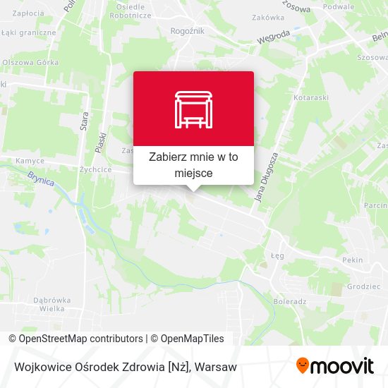 Mapa Wojkowice Ośrodek Zdrowia [Nż]