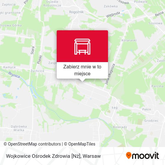 Mapa Wojkowice Ośrodek Zdrowia [Nż]