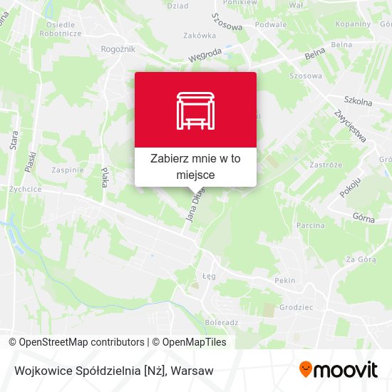 Mapa Wojkowice Spółdzielnia [Nż]