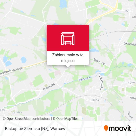 Mapa Biskupice Ziemska [Nż]