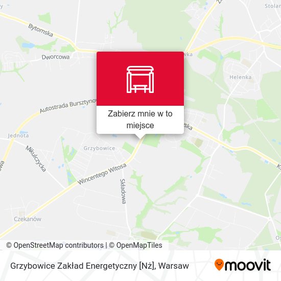 Mapa Grzybowice Zakład Energetyczny [Nż]