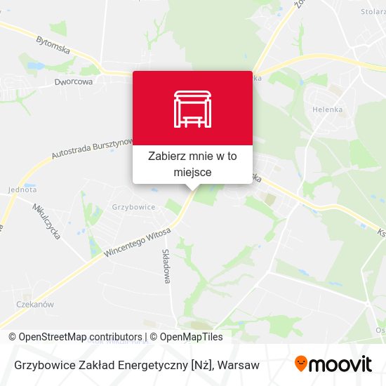 Mapa Grzybowice Zakład Energetyczny [Nż]