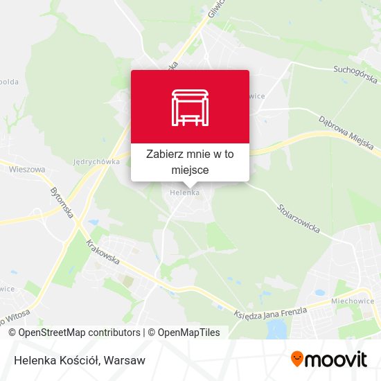 Mapa Helenka Kościół