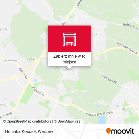 Mapa Helenka Kościół