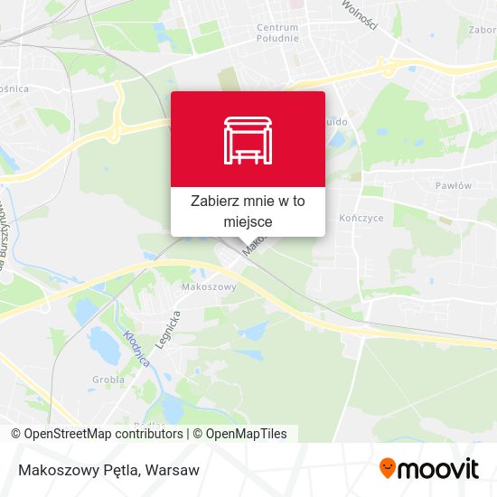 Mapa Makoszowy Pętla