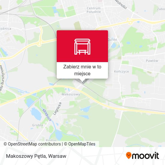 Mapa Makoszowy Pętla