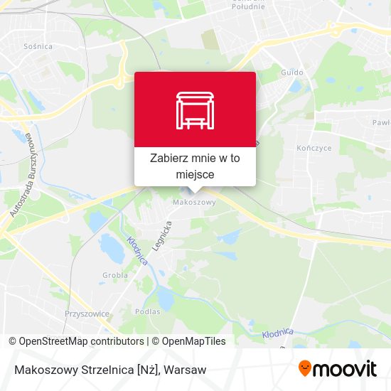 Mapa Makoszowy Strzelnica [Nż]