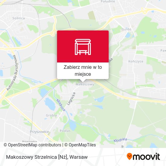 Mapa Makoszowy Strzelnica [Nż]